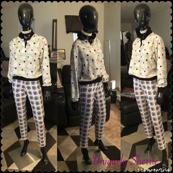 SOLD Adam Levine Print Pants - Picture 6 of 13